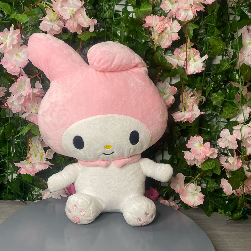 Hello Kitty My Melody Plush Backpack 18”